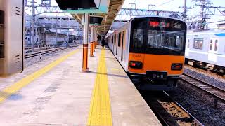 東武スカイツリーライン（伊勢崎線）春日部駅　東武50050系（51057）車両