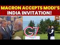 G7 Summit: French President Bids Warm Farewell to Indian Prime Minister After High-Profile Visit