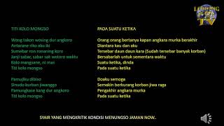 Download Lagu Titi Kolo Mongso Sujiwo Tejo MP3