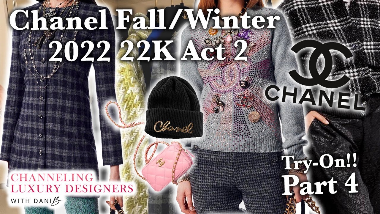Chanel Fall Act 2 22K Fall/Winter 2022 RTW Try On + SLGs, Boots & Bags! +  12 Yr Old Comments 😂😂 