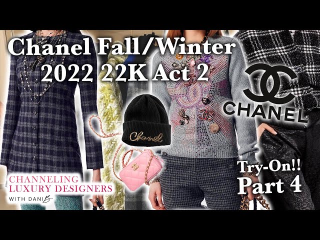 Chanel Fall Act 2 22K Fall/Winter 2022 RTW Try On + SLGs, Boots & Bags! +  12 Yr Old Comments 😂😂 