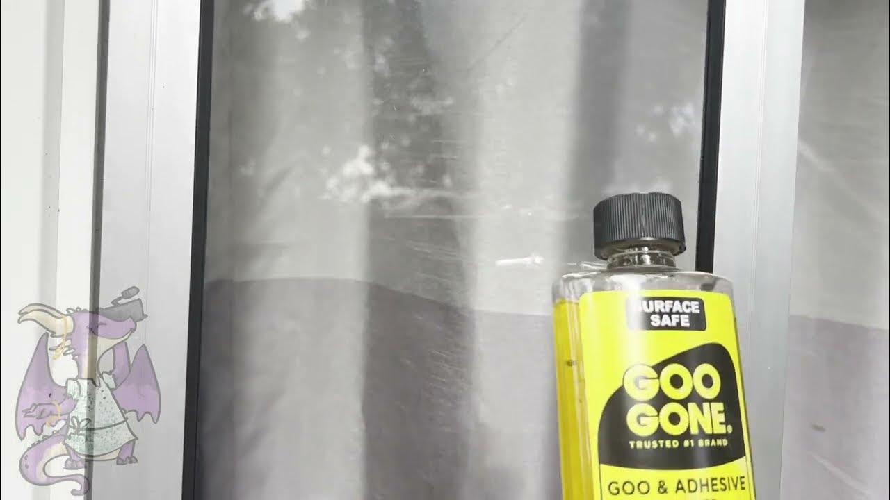 Will Goo Gone Remove Gum from Glass Door YouTube