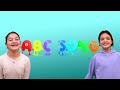 Masal and Öykü with ABC Alphabet Song - learning animals with letters