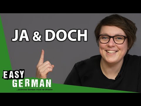 German Modal Particles &rsquo;Ja&rsquo; & &rsquo;Doch&rsquo; | Super Easy German 194