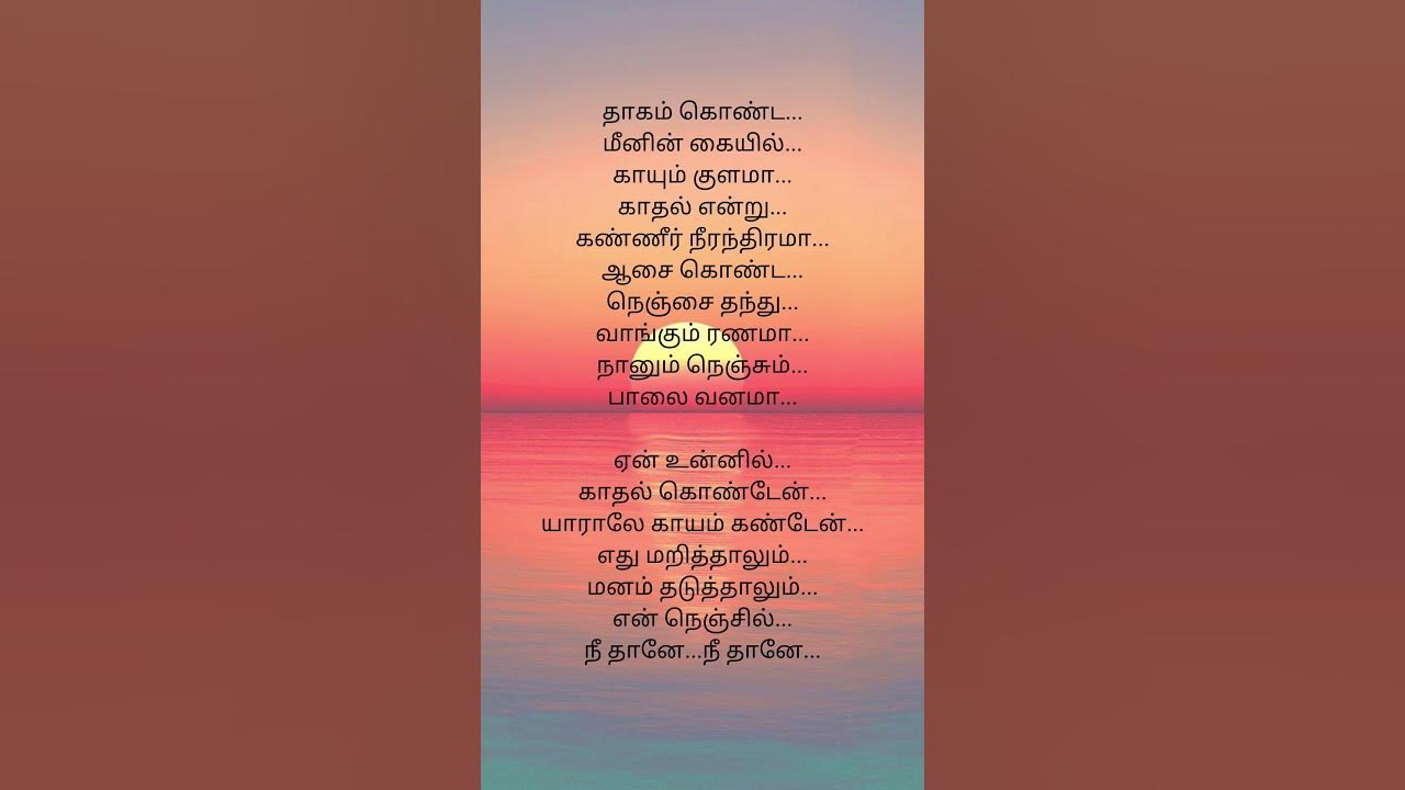 Hi nanna- nee maya nizhal lyric #songlyric #shorts #music #lyrics Hi nanna- nee maya nizhal lyric #songlyric #shorts #music #lyrics