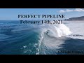 Perfect Pipeline Surfing - February 14th 2021 - John John Florence, Rothman, Olson & more - 4K