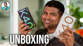 Redmi K40 & K40 Pro - Exclusive  Unboxing! (22k for SD870 | 31k for SD888) 💧💧💧