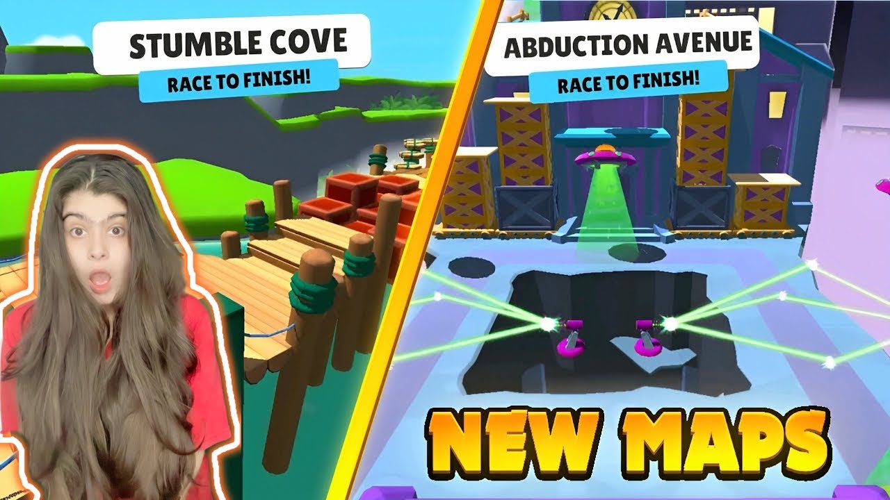 Stumble Guys NEW UPDATE 0.48.1  Stumble Cove, Abduction Avenue