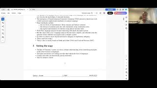 Syntax from pre generative to Minimalist program_02 Profile