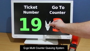 Q-go Multi Counter Queue Management System