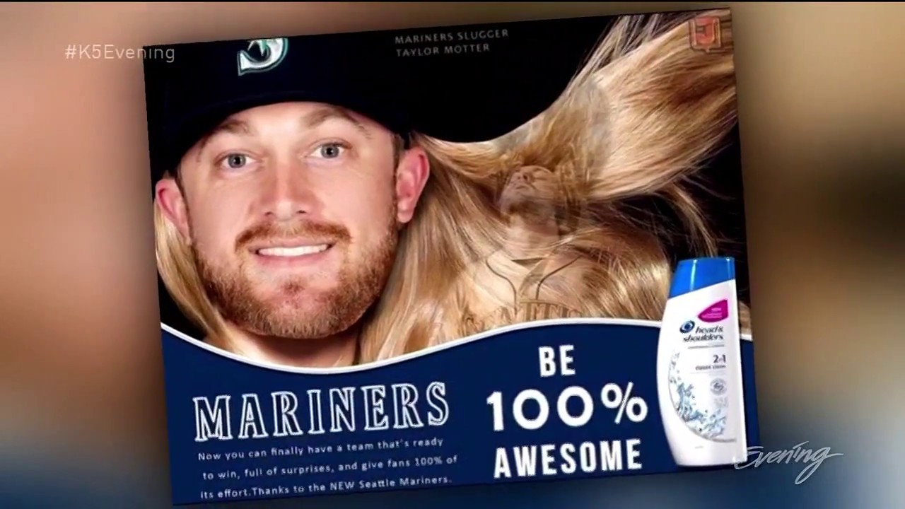 Mariner Taylor Motter Might Have Baseballs Best Hair YouTube