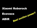 Xiaomi Roborock robot vacuum cleaner VS Ecovacs VS ABIR