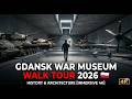Inside the Museum of the Second World War, GDANSK 🇵🇱 | Educational Walking Tour 4K