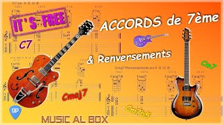 Guitare Les Accords de 7ème et renversements Un Super outil pour harmoniser vos mélodies