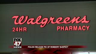 Police investigating robbery at pharmacy