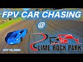 Chasing cars with fpv drones at lime rock park  october 15 2022  modified machines insta360 go2