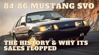 The Mustang SVO the History, options, & WHY it was a Sales Failure