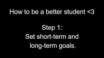 Learning to be a Better Student - Understanding The Self