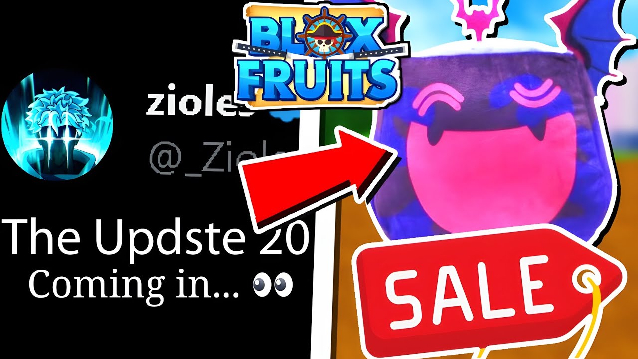 DIA da UPDATE 20 CONFIRMADO!? BRINQUEDOS de BLOX FRUITS CHEGANDO! 