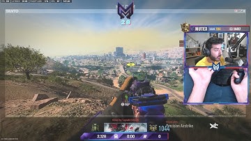 MUTEX GETS KILLED BY MOST RANDOM ACROSS MAP AIRSTRIKE IN WARZONE🤣