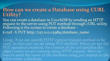 Apache CouchDB Interview Questions and Answers for freshers and experienced– Part 3