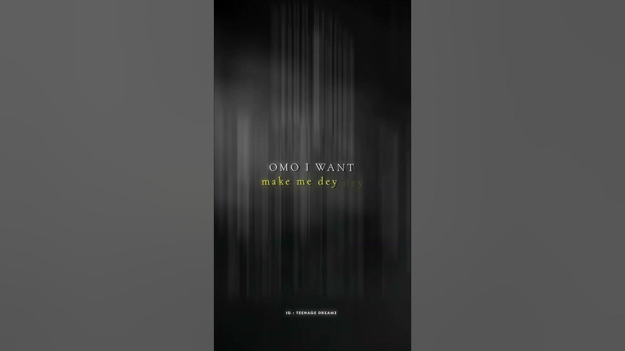 Oxlade - Ku lo sa Lyrical Video #lyrics #kulosa #oxlade