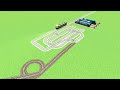  SNAKE TRAIN SIMULATOR GAME GOL CIRCLE TRACKS RUNNING TRACK RAILROAD RAILWORK BEANG 
