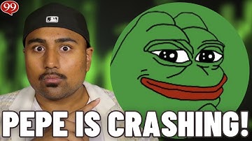 PEPE PRICE IS CRASHING!! SELL PEPE NOW?! PEPE PRICE PREDICTION!!