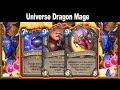 My Universe Of Big Dragons Mage Deck Is FUN & Interactive Throne of the Tides Mini-Set | Hearthstone