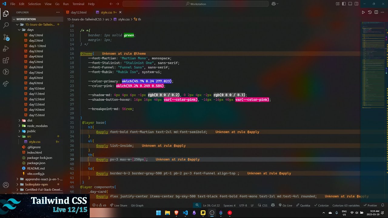 Live Tailwind CSS 12/15 : Le Dark Mode | Episode #71 FULL STACK DEV ...