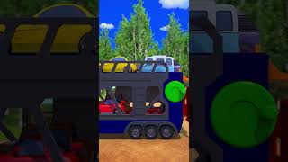 Mobil-mobil pelangi! Naik ke truk penyelamat! #Shorts #TayoBusKecil