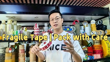 Fragile shipping tape,fragile marked tape,fragile carton sealing tape,fragile tape for packing