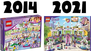LEGO Friends 2021 Heartlake City Mall Set