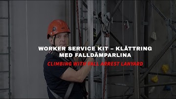 Cresto Group – Worker Service kit and climbing with fall arrest lanyard