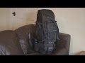 A look at my new rucksack, Vango Sherpa 60+10