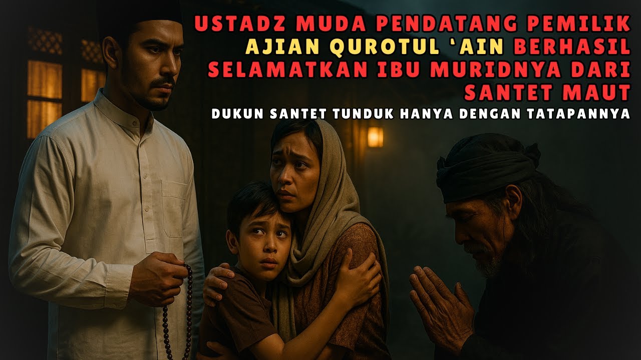 USTADZ MUDA PEMILIK AJIAN QUROTUL AIN BERHASIL SELAMATKAN IBU MURIDNYA DARI SANTET MAUT