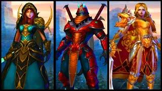 All Heroes in Dungeon & Heroes: 3D RPG Game screenshot 2