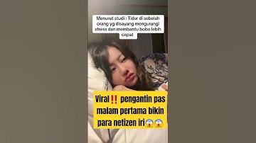 1 hari nikah pengantin ini kakinya ditaruh di pundak bikin netizen  #shortvideo #pengantin #views