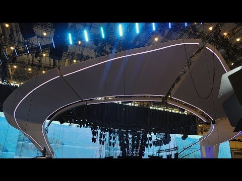 ESCKAZ in Kyiv: Eurovision Song Contest 2017 stage presentation with Ola Melzig comments