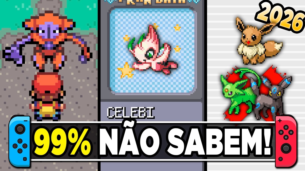 20 SEGREDOS E CURIOSIDADES do pokémon Fire Red e Leaf Green