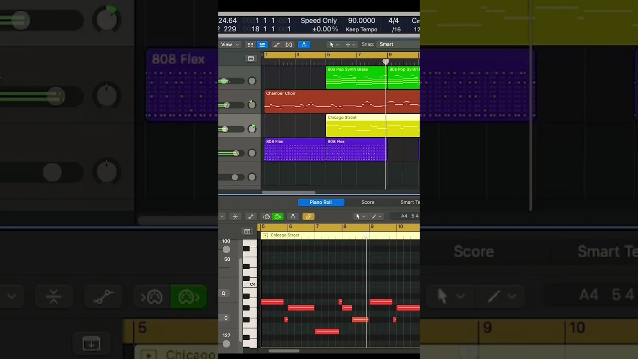 New beat #youtubeshorts #music #logicpro #film #filmmusic #composer #musicproduction production