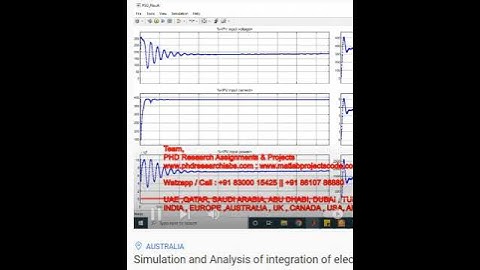 Simulation and Analysis of integration of electrical Sources to DC micro grid