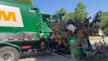 WM Autocar Labrie Automizer vs  Full Bins!