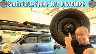 How To Lower The Hyundai Santa Cruz Spare Tire