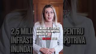 2,5 miliarde de lei pentru infrastructura împotriva inundațiilor