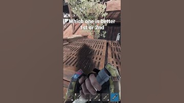 Which one is better? 1st or 2nd Rust console Ak spray.