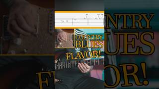Country-Flavored Blues Solo // DBL560 #shorts
