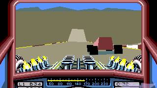 Amiga Longplay: Stunt Car Racer screenshot 5