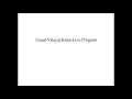 Capture de la vidéo Ustad Vilayat Khan (Live Program)