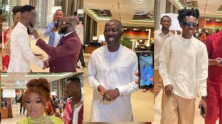 IGP,strongman,Mcbrown & other celebs storms Akwaboah’s wedding reception 🇬🇭